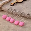 Alfinetes de segurança coloridos para crianças, alfinetes multiuso para prender roupas de bebê, alfinetes de travamento para babadores de baba, alfinetes para costura à mão