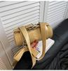 Bolsos de Mujer Transfronterizos de Moda, Bolso Baguette Almohada Niche Elegante para Axila, Bolso de Hombro Versátil para Viajes al Trabajo de Estilo Dulce Moderno
