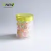 Lata para Hornear Alimento Complementario Infantil Falda de Encaje Cubierta Lateral Botella de Plástico para Dulces Galleta Galleta Galleta
