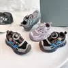 Sapatos Infantis com Fivela Giratória 2026 Outono Malha Respirável Sapatos para Meninos e Meninas para Crianças Maiores, Tênis Leves com Solado Macio