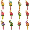 Globo de Película de Aluminio de Fruta de Dibujos Animados Starman de Mano para Eventos Promocionales, Regalos Navideños, Puesto de Juguetes para Niños