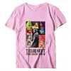 Camiseta Tylor Ers r 0 Ccert r Crewc Europeia e Americana de Manga Curta para Homens e Mulheres