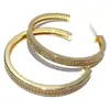 Brincos de Moda Exagerados Retro Super Grandes Edição Alta Estilo Tecido para Mulheres Banhados a Ouro Zircônia Microincrustada Brincos Elegantes de Alta Qualidade
