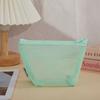 Bolsa de Cosméticos de Malla Triangular Estéreo Dopamina Gran Capacidad Portátil para Mujer Bolsita para Monedas y Artículos Varios Labial Maquillaje