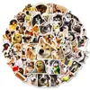 56 Pegatinas de Perro con Emojis de Compra Directa Transfronteriza para Maletas, Computadora, Tableta, Funda de Teléfono, Decoración de Agenda, Pegatinas de PP