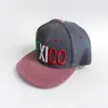 Moda Transfronteriza Gorra de Béisbol de Ala Plana Estilo Americano, Estilo Celebridad, Letras Hip-Hop, Diseño de Moda Otoño e Invierno, Gorra con Visera