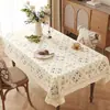 Mantel Estilo Retro Americano, Impermeable, Resistente al Aceite, Lavable, Resistente al Calor, Nuevo Modelo 2026, Lujo Ligero, Salvamanteles de Mesa de Comedor de Gama Alta, Mantel para Mesa de Café