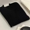Roupas Infantis Camisetas Básicas para Meninas Outono e Inverno 2025 Malhas Internas Infantis Suéteres Macios da Moda para Meninas Tendências
