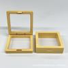 Caja Flotante Pe Caja Transparente para Empaque de Joyería Caja de Almacenamiento y Exhibición para Collares, Anillos, Pulseras Caja de Almacenamiento para Uñas Portátil
