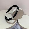 Accesorios para el cabello de moda coreana, diadema fina y elegante con tejido plisado y perlas frescas y dulces.