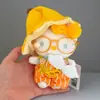 El Colgante de Hello Kitty Se Puede Usar para Vestir el Peluche Muñeco con Ropa, Conjunto de Falda y Impermeable de Puntos