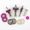Correa polea de guía cerámica resorte tensor alambre de acero clip guía prensatelas guía de hilo tensor anti-salto accesorios textiles