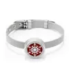 Pulsera de Aromaterapia Pulsera Hebilla para Aceite Esencial Hebilla de Acero de Titanio Reloj Ajustable con Pulsera Árbol de la Vida Fábrica Outlet