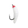 Red Head Bread Worm com gancho Bure Bionic Worm Soft Bait Luya Isca falsa Carpa Gancho Bass Grass Carp Pequenos acessórios
