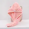 Gorro para Secar el Cabello con Patrón de Nube para Estudiantes Universitarios, Turbante Absorbente de Secado Rápido Engrosado, Gorro de Baño de Felpa de Coral para Lavarse la Cara