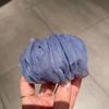 Pinza de Pelo de Media Bola Elegante de Encaje de Organza Plegado Estilo Dongdaemun Coreano Pinza de Primavera Todo Fósforo para Mujeres