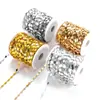 1 m Cadeia de Diamante Corrente de Pescoço Corrente Base Corrente de Cobre Colar Pulseira Joias Acessórios para Joias DIY Y41
