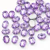 Retangular Octogonal Diamante Forma D Garra Diamante Forma Especial Ponta Inferior Cristal de Vidro Diamante Costurado à Mão Acessórios para Joias DIY Fabricante Atacado