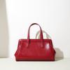 2026 Bolso de Mano Simple y de Alta Gama Estilo Nuevo Cuero de Cera de Aceite Retro Nicho Bolso Cruzado Moda para Viajes Diarios de Mujer Bolso de Hombro