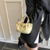 Bolso de Mano Estilo Coreano para Mujer 2025 Primavera Nuevo Bolso Cubo Cesta de Verduras Moda de Alta Gama Simple Bandolera