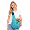 Transportadora cruzada para mascotas de gran capacidad, transpirable, para perros y gatos, adecuada para viajes al aire libre y salidas con mascotas.; transportadora pequeña para perros, directamente de fábrica