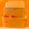 Fábrica de Origen 12x4x10cm Caja de Almacenamiento Magnética de Plástico Pizarra Magnética Caja de Almacenamiento Multifuncional Se Puede Añadir Logotipo