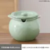 Tarro de Cerámica Casual para Manteca y Condimentos Caja de Almacenamiento de Cocina Aceite Sal Salsa Vinagre Tarro de Condimentos Reempacado Contenedor Sellado para el Hogar