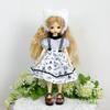 Abrigo para muñeca BJD de 6 puntos, vestido para muñeca de 30 cm, pantalón recto acampanado, vestido para muñeca fantasma.