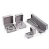 Caja de Joyería Octagonal de Terciopelo Transfronteriza, para Pendientes, Collares, Anillos Dorados, Caja de Empaque para Joyería, Caja de Regalo de Moda de Lujo Ligero