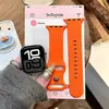 Pontos Fofos Aplicável à Pulseira do Apple Watch iwatchsS11/10/9 Silicone AppleUltra3 Cinza SE