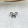 Aretes de Aleación de Titanio Astmf-136 Serie Negro Brillante Rosca Interna de Titanio G23 Cabeza de Piercing de Zirconia