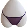 Tanga feminina tamanho grande cintura baixa calça T corte A cintura baixa sexy transparente Mini fábrica uma geração de cabelo