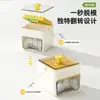 Refrigerador Doméstico de Gran Capacidad Caja de Almacenamiento de Hielo Molde para Cubitos de Hielo Bandeja para Hacer Hielo Herramienta de Molde de Hielo Tipo Prensa Molde de Hielo DIY