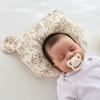 Almohada de Algodón Crepé para Bebé para Moldear la Cabeza Anti-Excéntrica Almohada para Corrección de la Forma de la Cabeza del Bebé Almohada Confort de Gasa para Recién Nacido para las Cuatro Estaciones