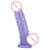 A210 Colorful Wave Dot Bump Tiny Simulation Den Suministros para adultos de Amazon transfronterizos Flauta para masturbación femenina
