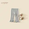 Roupas Infantis Meninas Calças de Outono 2026 Novo Estilo Crianças Algodão Puro Confortável Estiloso Início do Outono Bebês Meninas Leggings Bonitas