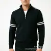 Suéter Pulôver Masculino Europeu e Americano de Gola Alta Meia, Camisa Tricotada, Camisa Base Casual Color Block para Jovens, Tricô Masculino