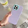 Nueva funda líquida tres en uno para teléfono Apple 16promax 15 cubierta protectora 14 mate 13 tacto piel 11 funda de silicona