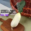 Simulación Hortaliza Verde Corazón Hoja Fruta Modelo de Comida Decoración de Cocina Adornos Cadena para Colgar Boceto Fotográfico Accesorios de Juego