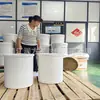 Fornecer barril de Teflon de tamanho grande moldado integralmente oficina de produção King de plástico de fábrica real