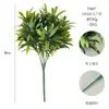 Cientos de Populares Ramilletes de Eucalipto Artificial para Patios Exteriores y Jardines, Arreglos Florales, Decoración Suave, Paisajismo, Plantas Verdes Simuladas, Flores Artificiales