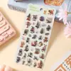 Pegatinas Divertidas Flotantes Estéreo de Dibujos Animados Pegatinas Decorativas de Diamantes de Cristal para Niños Pegatinas 3D Pegatinas Relieve Lindas para Niñas