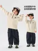 Moletom infantil Right Europe, top de bebê forrado com fleece e espessado para o inverno, novo estilo 2026 roupas infantis, roupas para meninos, agasalhos de inverno infantis