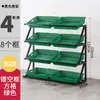 Estante Exhibidor para Frutas y Verduras Estante para Frutas de Supermercado Estante Creativo de Múltiples Capas para Tienda de Frutas Estante Comercial para Frutas y Verduras Frescas
