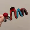 Pinza de Garra de Acrílico Estilo Coreano para Mujer 2025 Nuevo Tamaño Grande para Cabello Grueso, Pinza de Tiburón de Gama Alta para la Parte Posterior de la Cabeza