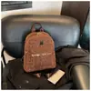 Mochila Retro de Lujo Ligero con Estampado de Leopardo para Mujer, Bolso para Salir, Viajar, Ir al Trabajo, Ligero, Nicho, Versátil, Gran Capacidad, Doble Hombro