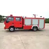 Caminhões de Bombeiro com Tanque de Água de 2 Toneladas para Combate a Incêndio para Auxiliar no Combate a Incêndio Resgate de Incêndio