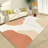 Sofá Nórdico Avançado Moderno Luxo Leve Casa Sala de Estar Simples Mesa de Centro Tapete Grande Quarto Lateral Tapete Casamento