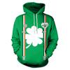 Rua Aillan. Dia de Patrick's Primavera e Outono comércio exterior popular impressão digital suéter masculino e feminino plus size casual top