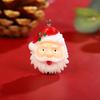 Colgante de resina Papá Noel muñeco de nieve DIY pulsera collar colgante accesorios de Navidad suministro transfronterizo